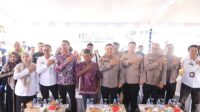 Polresta Banjarmasin Gelar Pasar Murah dan Bagikan Sembako