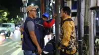Sekda Banjarmasin Tinjau Penataan Kabel, Sebelas Tiang Akan Disederhanakan Jadi Tiga