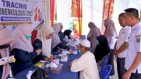 Dinkes Balangan Lakukan Tracing TB di Desa Baruh Panyambaran