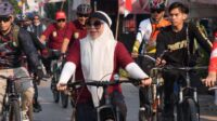 Ketua DPRD Balangan Lindawati Meriahkan Balangan Fun Bike 2026