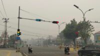 BPBD Balangan Ungkap Kabut Asap Kembali Menebal