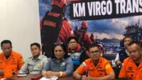Bangkai KM Virgo Transport 8 Bergeser 453 Meter