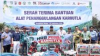 Serah Terima Bantuan Alat Penanggulangan Karhutla