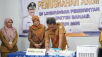 Pemerintah Kabupaten Banjar melalui Dinas Perpustakaan dan Kearsipan (Dispersip) melaksanakan pemusnahan arsip tahun 2026 di Depo Arsip, Martapura, Selasa (27/10/2026) pagi.